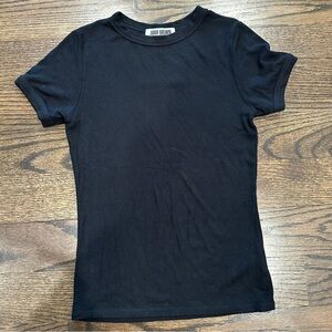Joah Brown Black T-Shirt